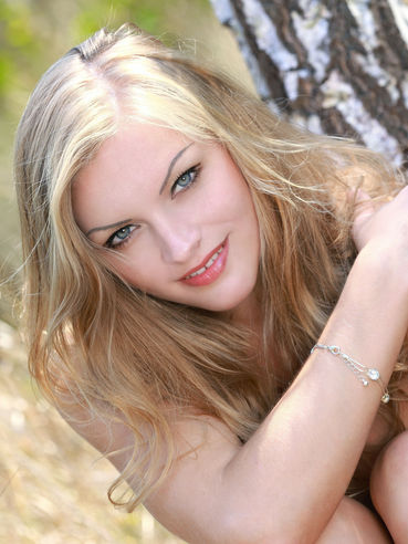 Alessandra A Is The Most Beautiful Blonde Teen Girl Ever And She Is Posing Nude In The Nature