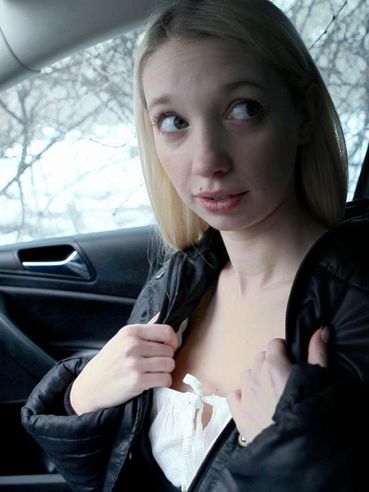 Having Started With Hot Bj In The Car Lewd Miriama Kunkelova Ends Cock Up With Dirty Nub Fuck