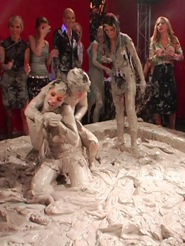 Lora Licious Puts On A Mud Show Doing Her Best To Win In Crazy Wrestling Match