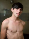 Naked Gay Man Aiden Summers Is Erotically Taking Shower And Foaming The Dick