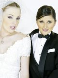 Art Photos Of Charisma Cole And Felix Vicious Posing As A Bride And A Groom
